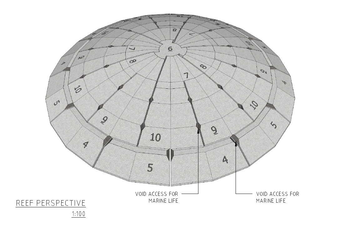 wave pod modular isometric schematic